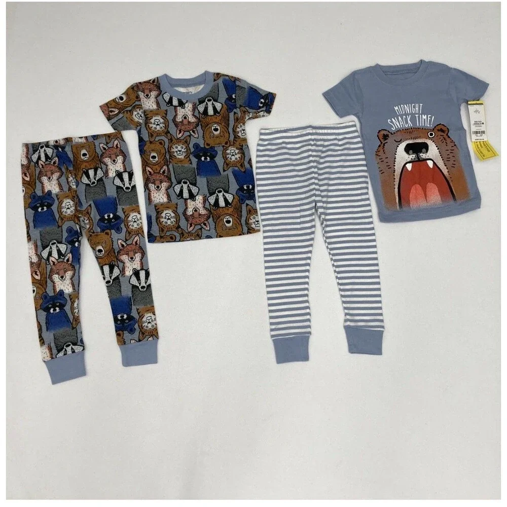 Carters 4 PC Pajama Set 3 T Boys